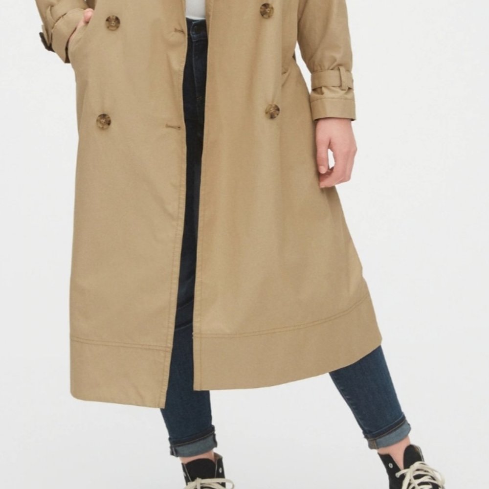 lllS O L Dlll Trench Coat - Picture 3 of 4
